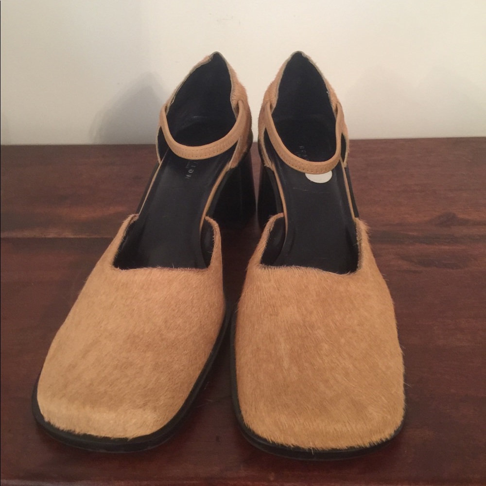 Gently handled calf hair shoe